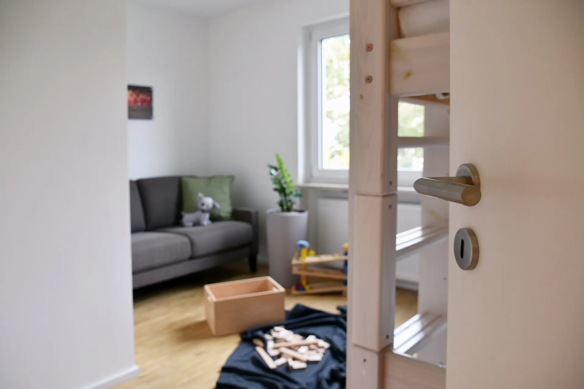 Kinderzimmer mit Etagenbett